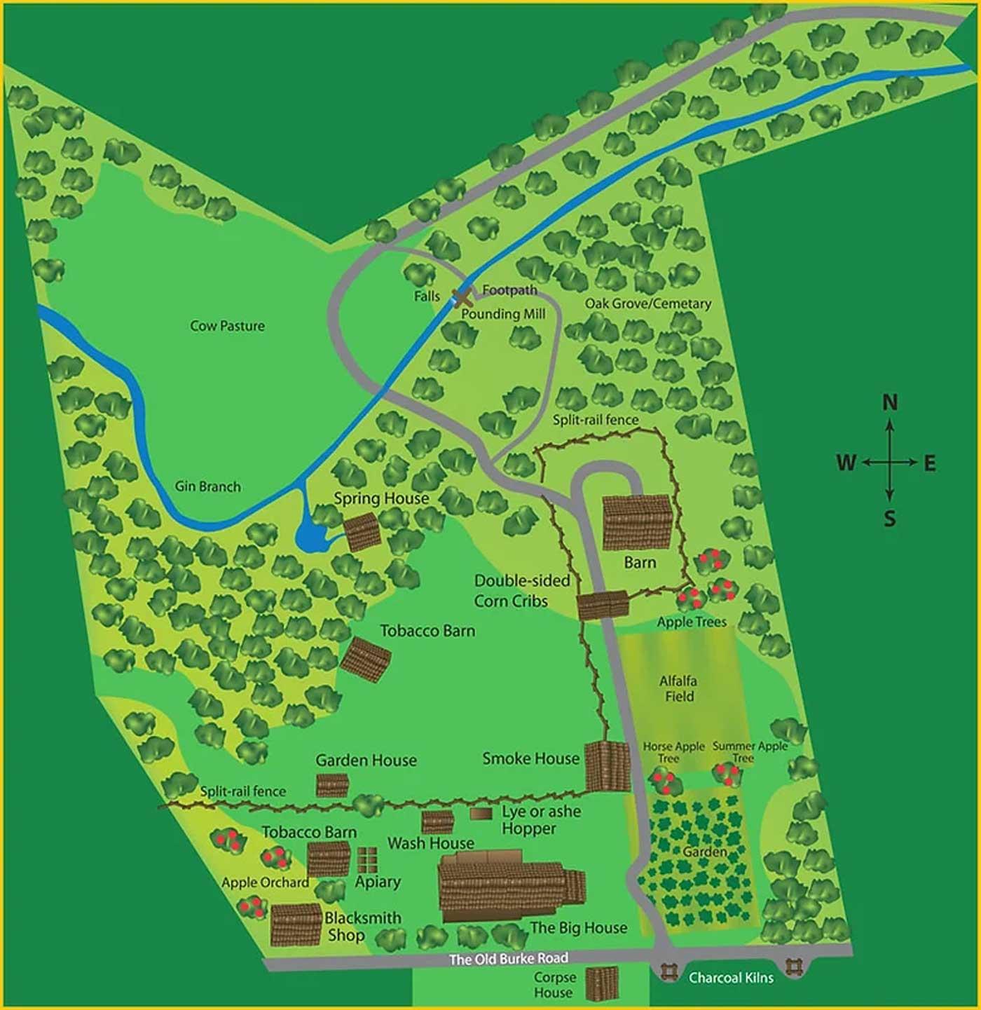 Artist Rendering Farm Map